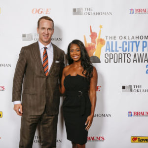during The Oklahoman's 2017 All-City Prep Sports Awards  at the Cox Convention Center in Oklahoma City, Thursday, June 15, 2017. Photo by Nate Billings, The Oklahoman