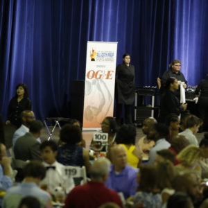 during The Oklahoman's 2017 All-City Prep Sports Awards  at the Cox Convention Center in Oklahoma City, Thursday, June 15, 2017. Photo by Bryan Terry, The Oklahoman